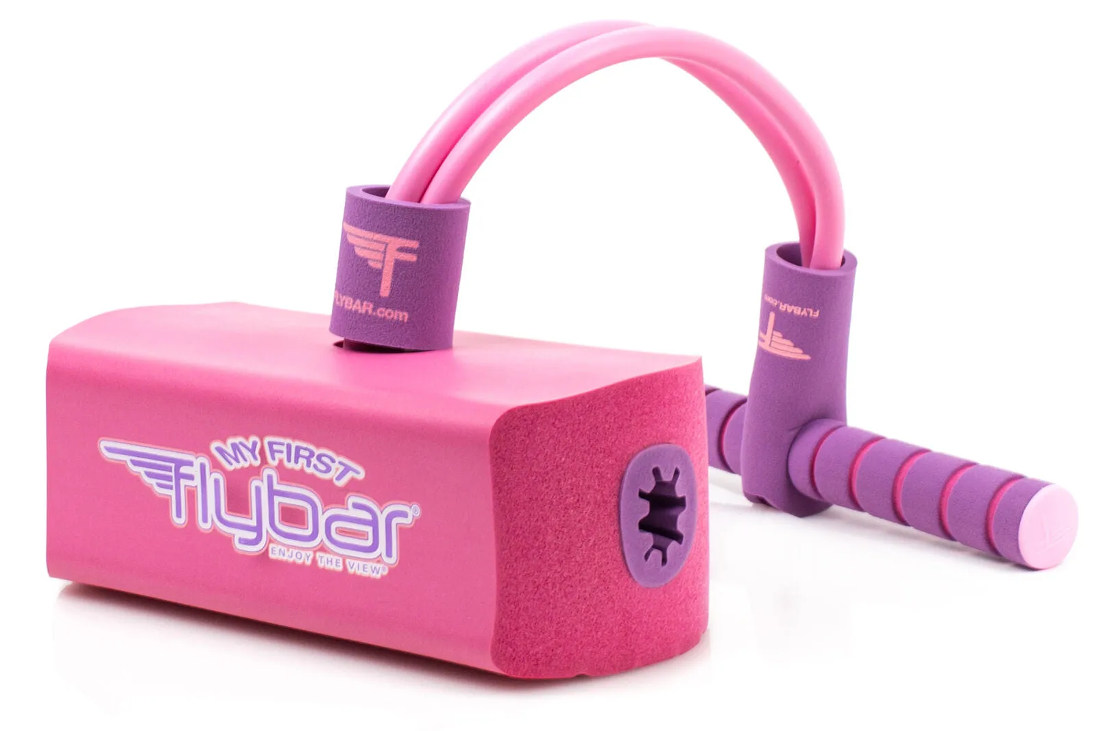 Flybar Jump & Squeak Foam Pogo - Pink