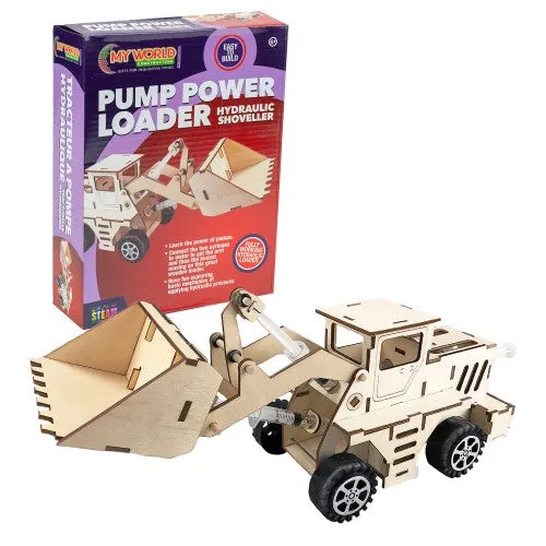 Funtime My World Construction Pump Power Loader Hydraulic Shoveller