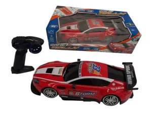 Game Rally Remote Control 1:12 Touring Car Aston Martin Red