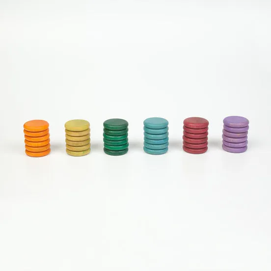 Grapat | 36 Coins in 6 Warm Colours
