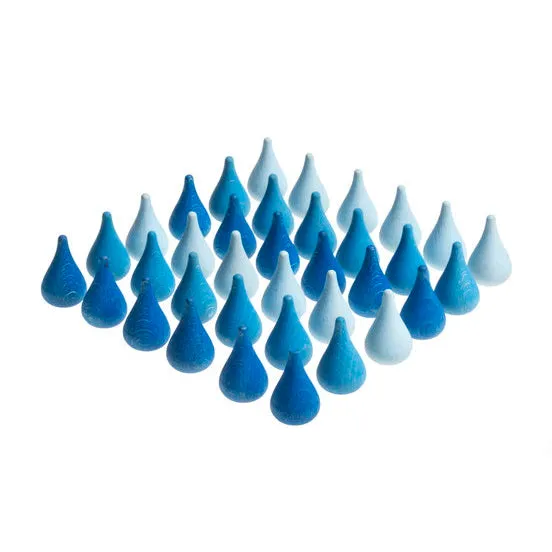 Grapat | Mandala | Blue Raindrops 36 Pieces