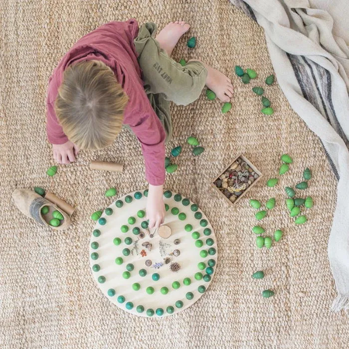 Grapat | Mandala | Green Trees 36 Pieces