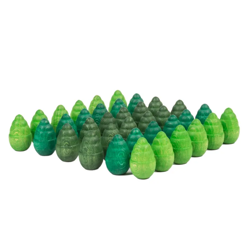 Grapat | Mandala | Green Trees 36 Pieces