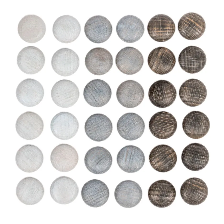 Grapat | Mandala | Grey Stones 36 Pieces