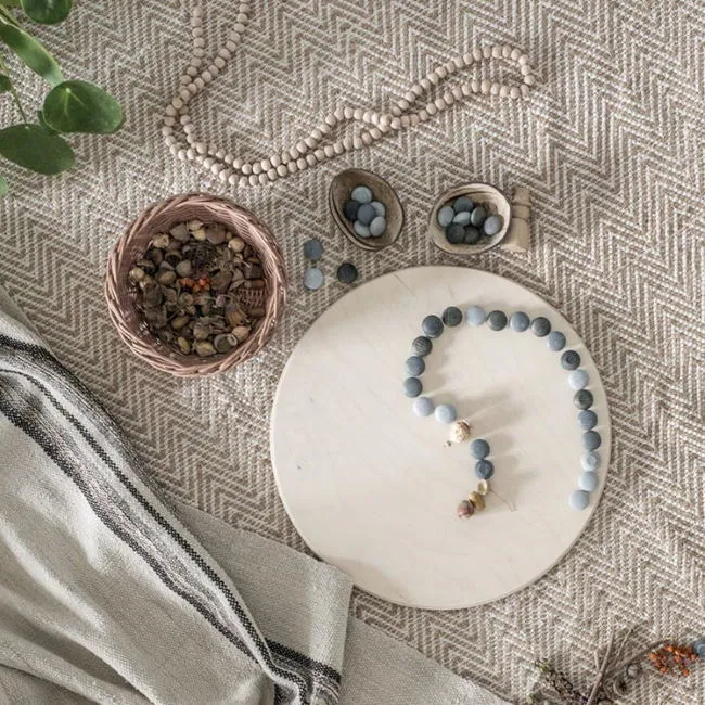 Grapat | Mandala | Grey Stones 36 Pieces