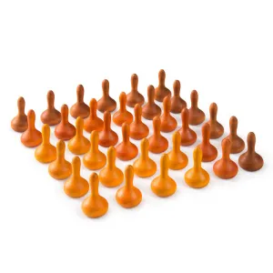 Grapat | Mandala | Orange Pumpkins 36 Pieces