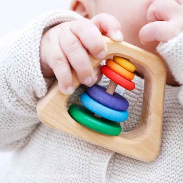 Grimm's | Pyramid Rattle