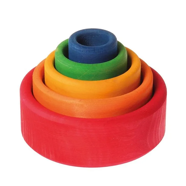 Grimm's | Stacking Bowls Outside Red