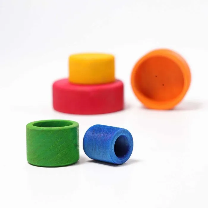 Grimm's | Stacking Bowls Outside Red