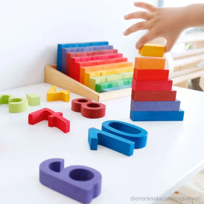 Grimm's | Stepped Counting Blocks | Small