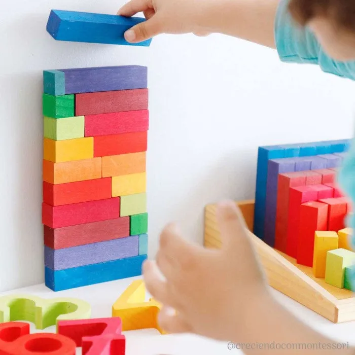 Grimm's | Stepped Counting Blocks | Small
