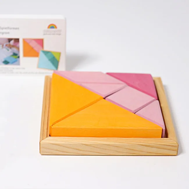 Grimm's | Tangram Pink/Orange