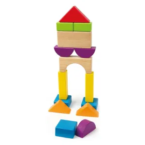 Hape 15 Piece City Planner Blocks In Tube