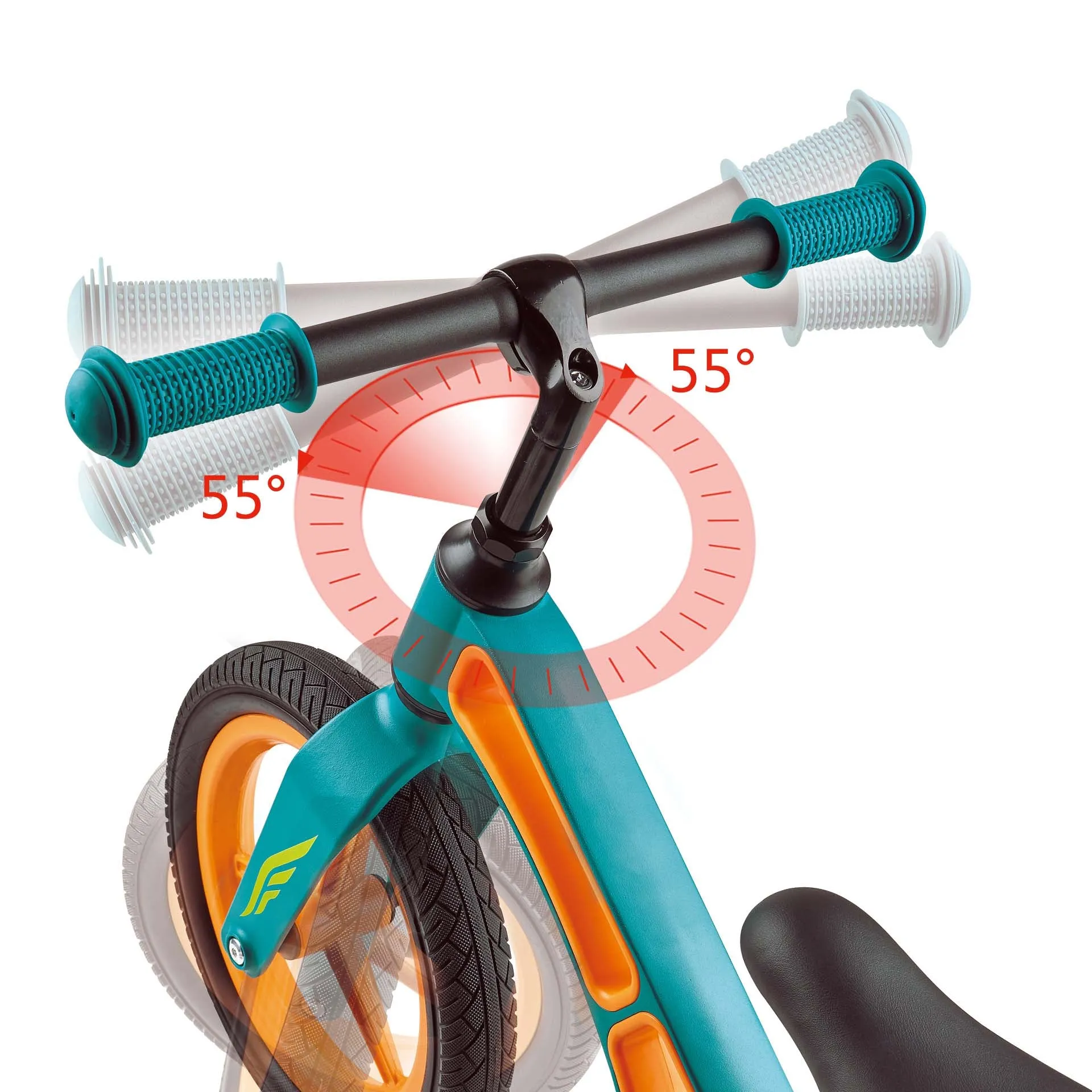 Hape Explorer Balance Bike Blue/Orange