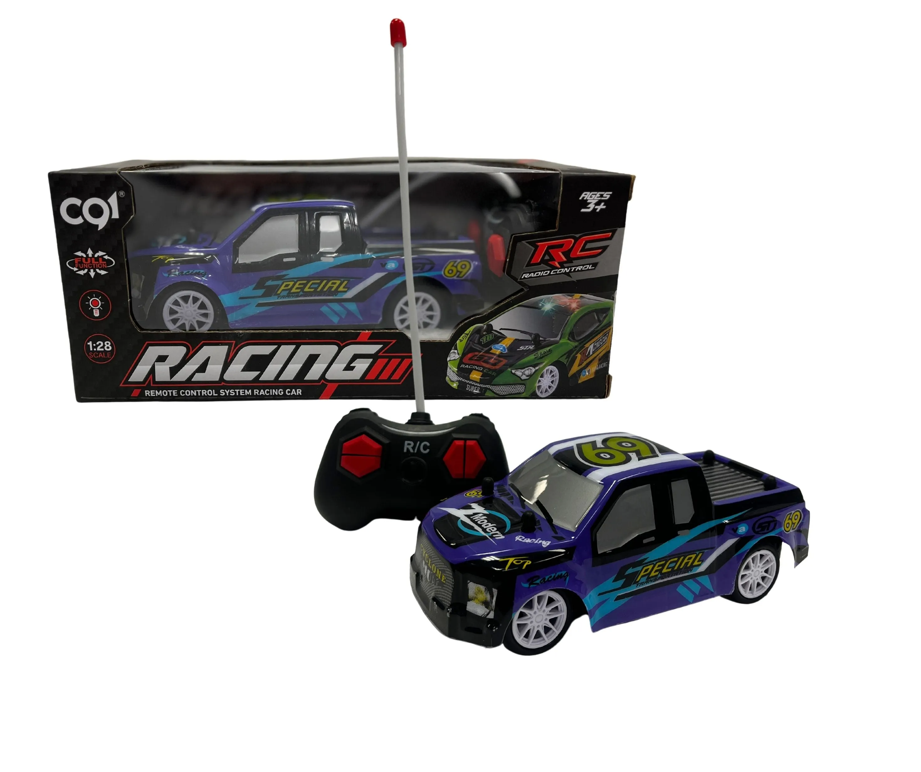 High Speed Racing 1:28 Remote Control Racing Ute Assorted Styles