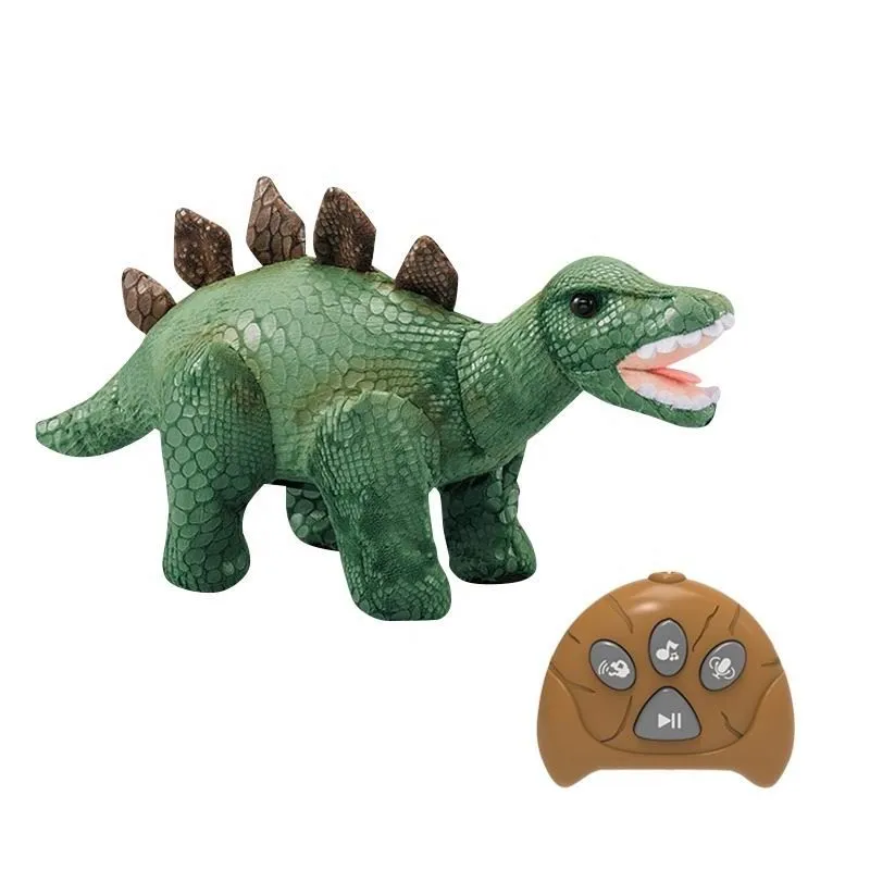 Hot Fur Star Remote Control Simulation Plush Stegosaurus