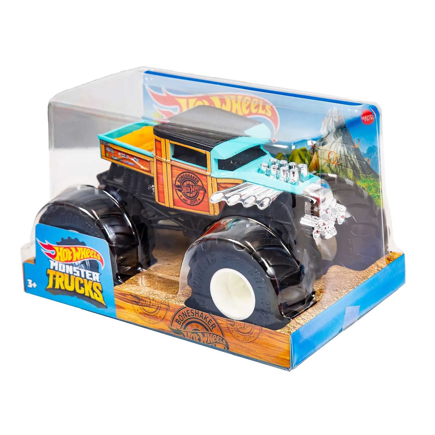Hot Wheels 1:24 Monster Trucks Bone Shaker
