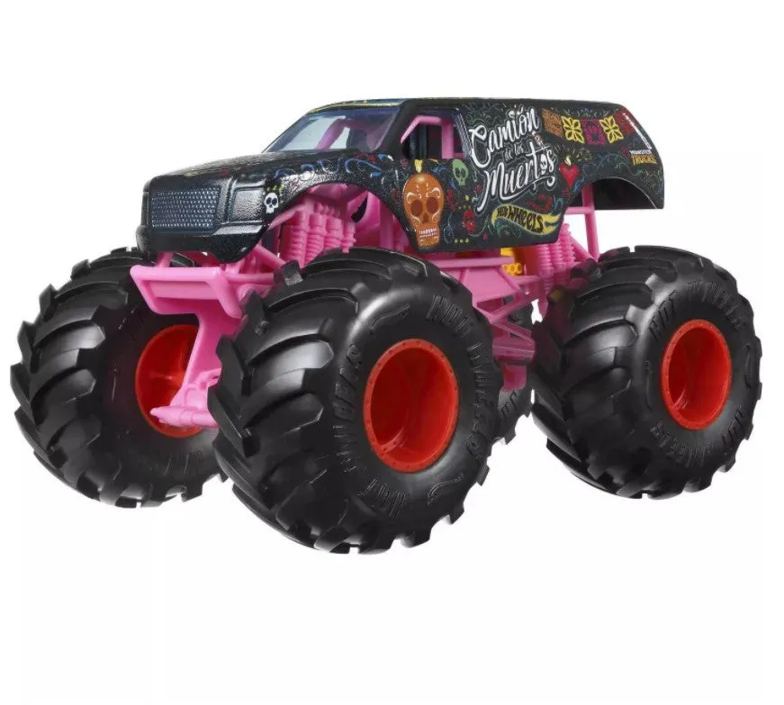 Hot Wheels 1:24 Monster Trucks Camion De Los Muertos