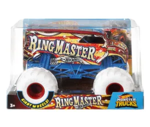 Hot Wheels 1:24 Monster Trucks Giant Wheels Ring Master