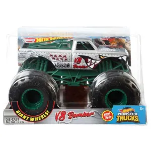 Hot Wheels 1:24 Monster Trucks Giant Wheels V8 Bomber