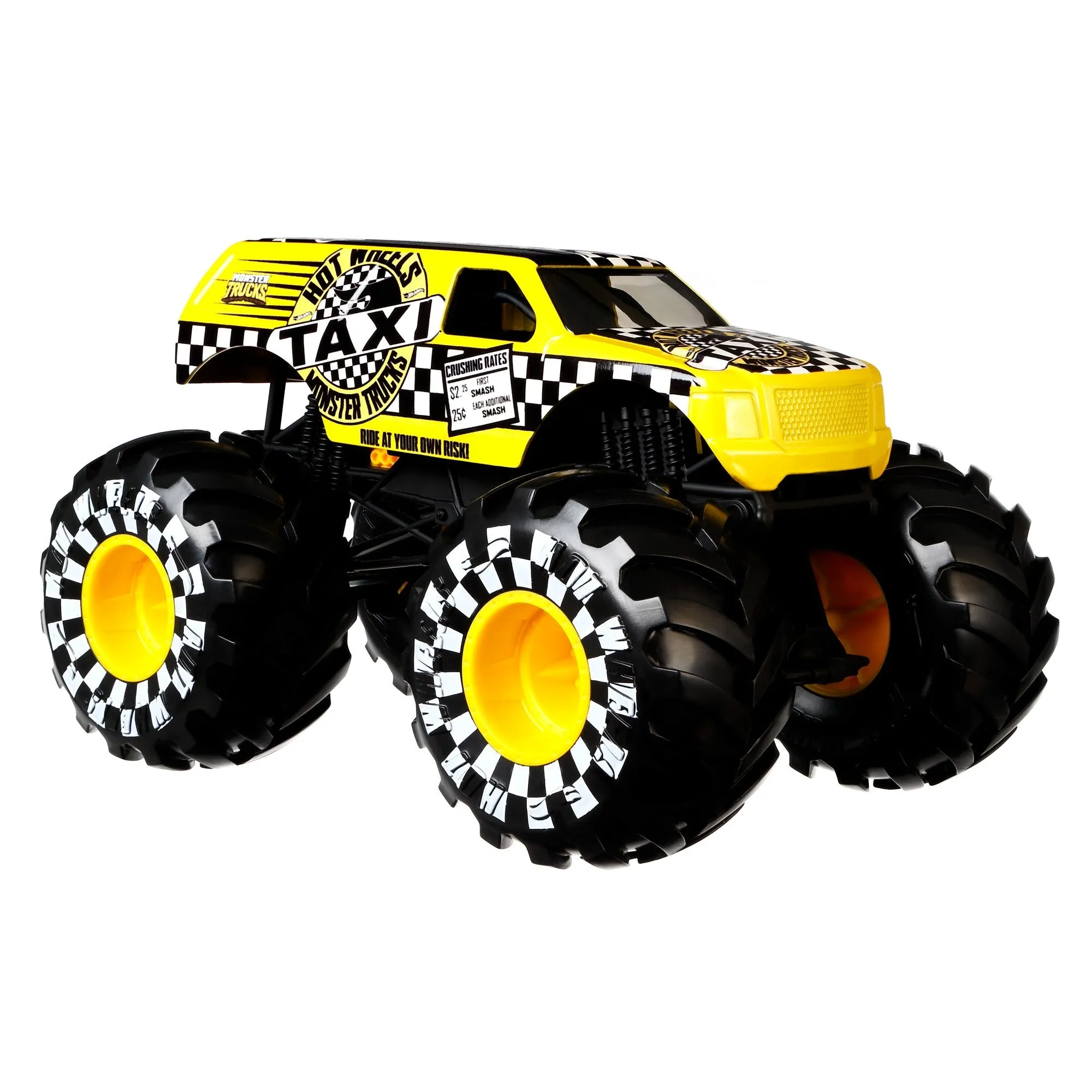 Hot Wheels 1:24 Monster Trucks Taxi