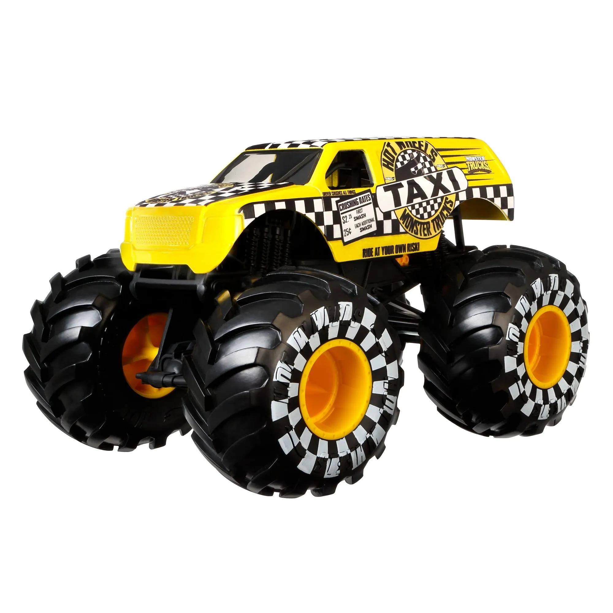 Hot Wheels 1:24 Monster Trucks Taxi