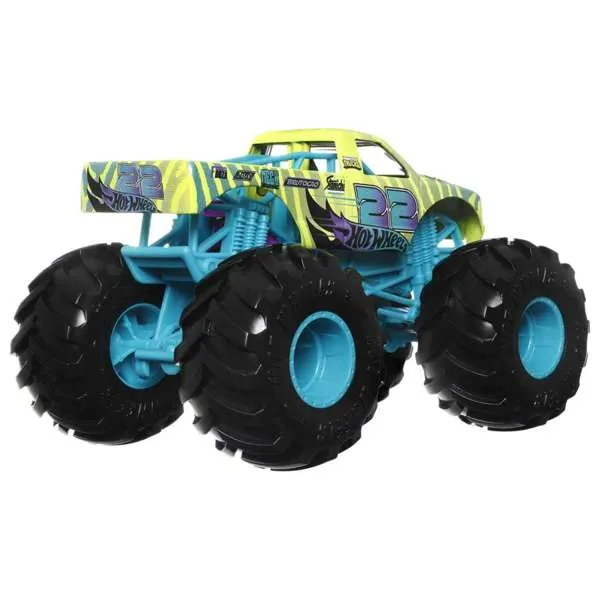 Hot Wheels 1:24 Monster Trucks Torque Terror Green/Aqua