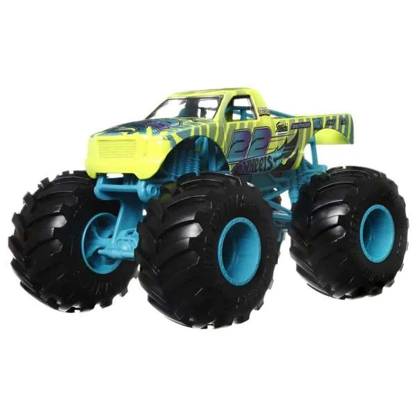 Hot Wheels 1:24 Monster Trucks Torque Terror Green/Aqua