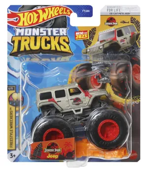 Hot Wheels 1:64 Monster Truck Jurassic Park Jeep