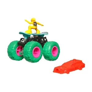 Hot Wheels 1:64 Monster Trucks 2023 Freestyle Wreckers 7/11 Board To Be Wild