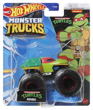 Hot Wheels 1:64 Monster Trucks 2023 Teenage Mutant Ninja Turtles Raphael