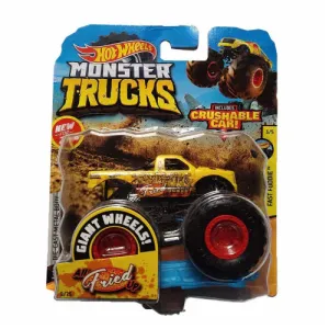 Hot Wheels 1:64 Monster Trucks 2024 Snack Pack 1/5 All Fried Up