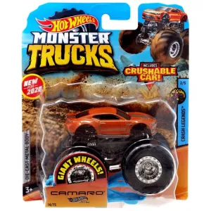 Hot Wheels 1:64 Monster Trucks Fan Favorites 3/6 Camaro Hot Wheels 50th