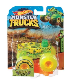 Hot Wheels 1:64 Monster Trucks Sick Stuff 4/5 Rodger Dodger