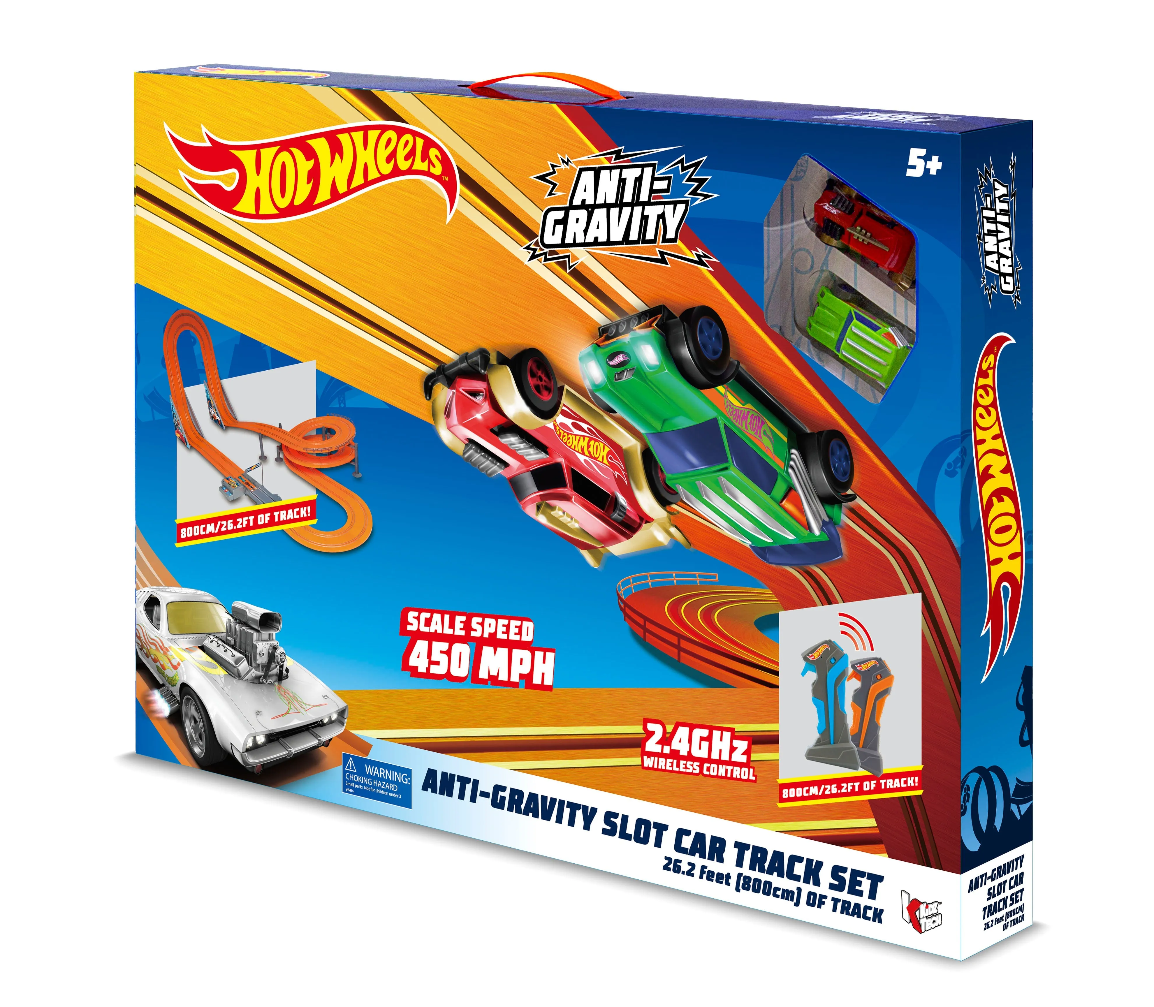 Hot Wheels Anti-Gravity 800cm Slot Car Track Set