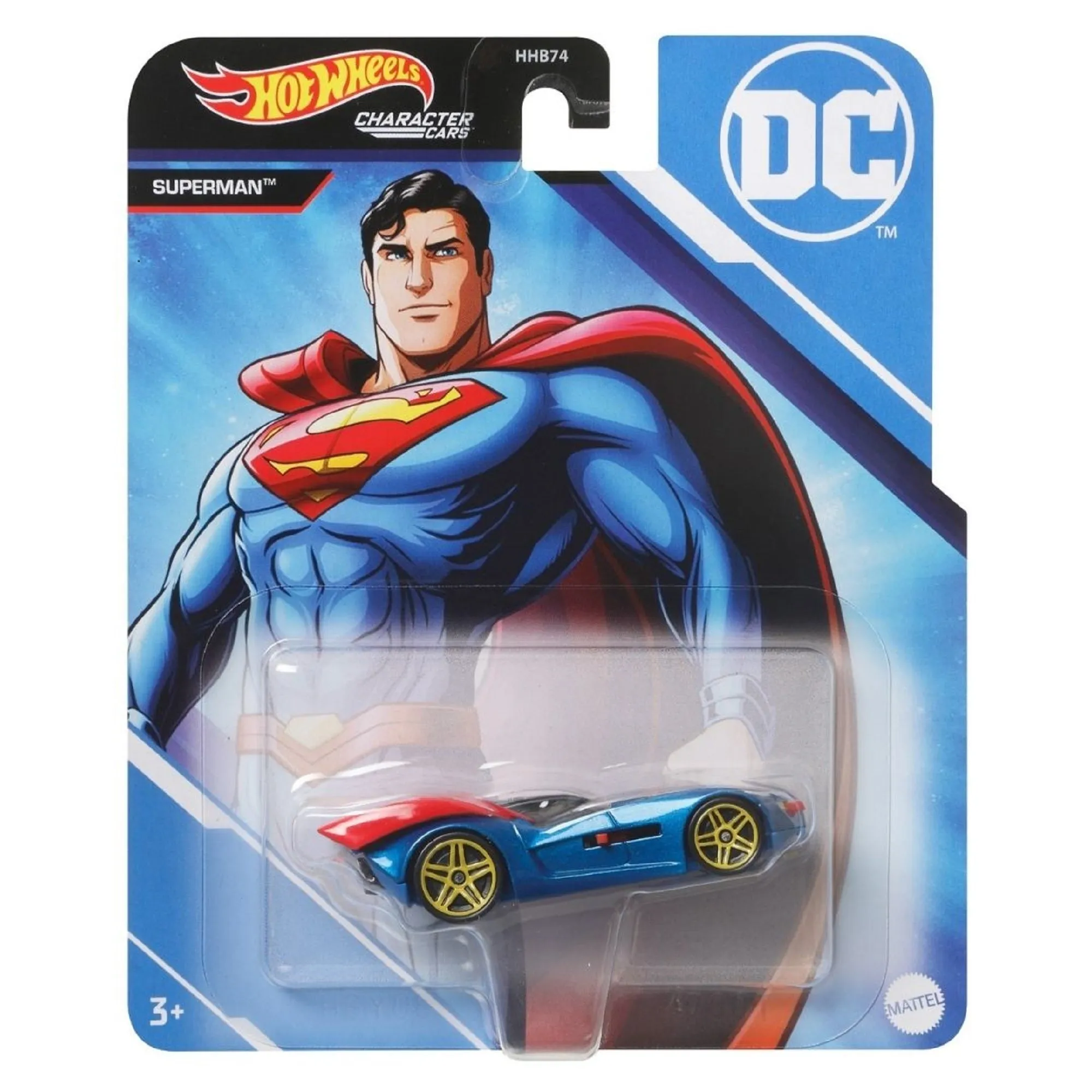 Hot Wheels Blockbuster Character Car DC Superman