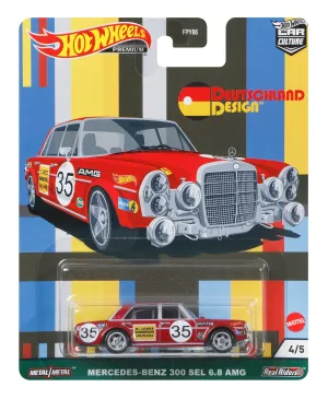 Hot Wheels Car Culture Deutschland Design 4/5 Mercedes-Benz 300 Sel 6.8 Amg