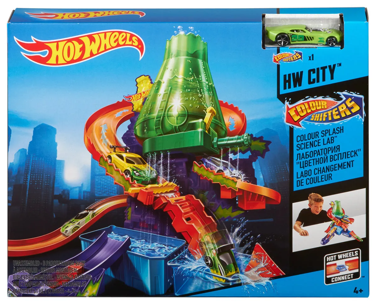 Hot Wheels Color Shifters Color Splash Science Lab