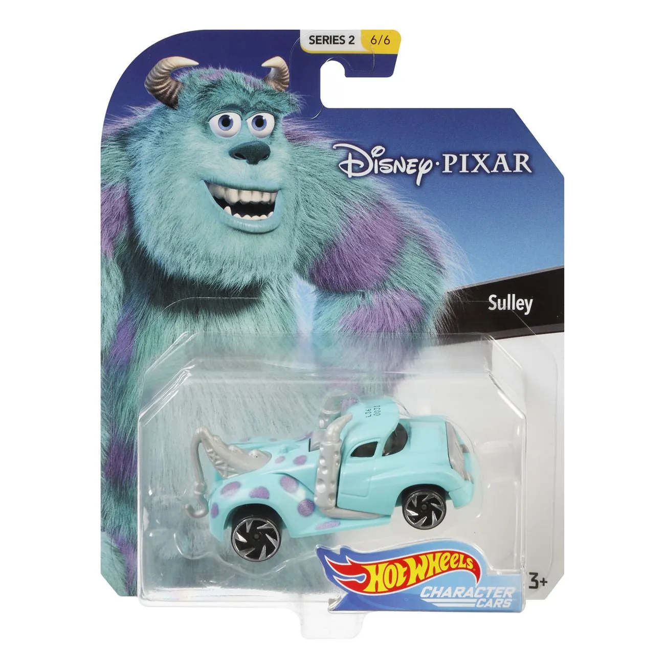 Hot Wheels Disney Character Car Series 2 6/6 Sulley