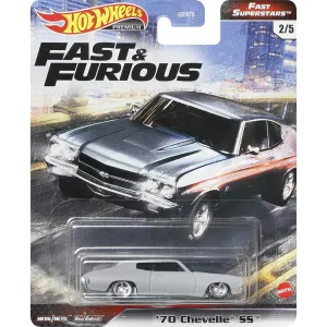 Hot Wheels Fast & Furious Fast Superstars 2/5 '70 Chevelle Ss