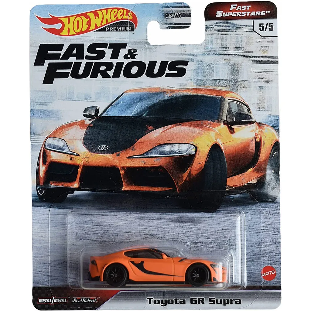 Hot Wheels Fast & Furious Fast Superstars 5/5 Toyota Gr Supra