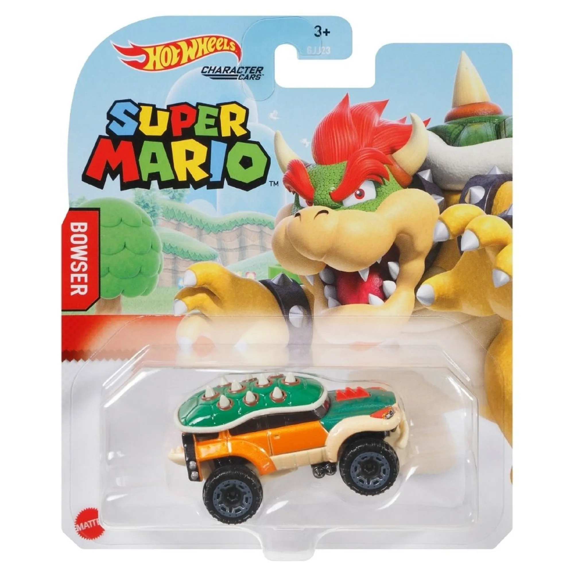 Hot Wheels Gaming Character Car Super Mario Bowser