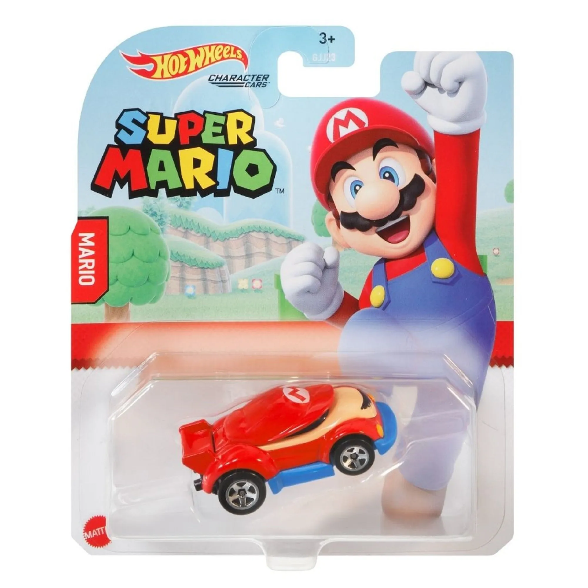 Hot Wheels Gaming Character Car Super Mario Mario