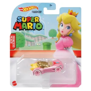 Hot Wheels Gaming Character Car Super Mario Princess Peach