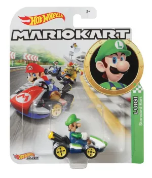 Hot Wheels Mario Kart Luigi Standard Kart