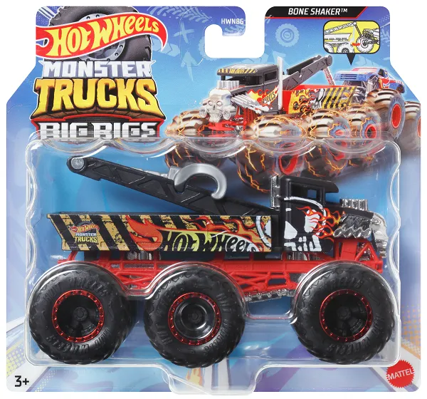 Hot Wheels Monster Truck Big Rigs Bone Shaker
