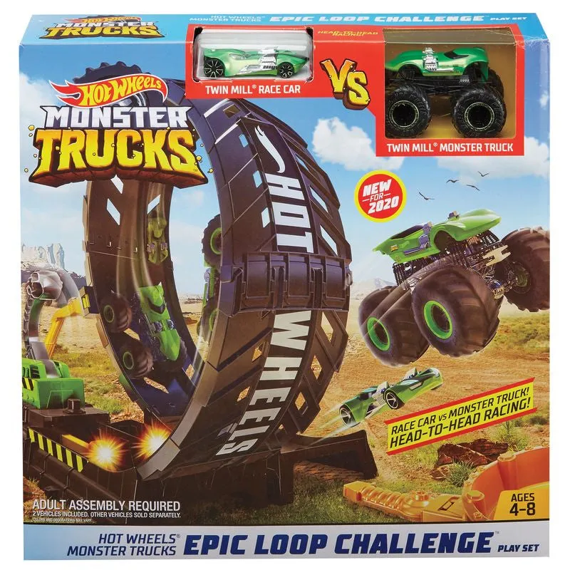 Hot Wheels Monster Trucks Epic Loop Challenge Playset