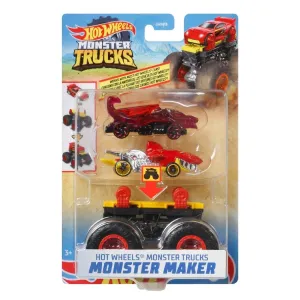 Hot Wheels Monster Trucks Monster Maker Black & Yellow