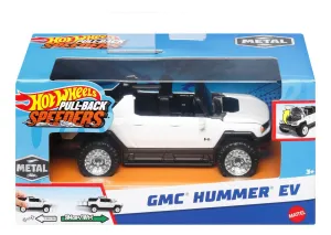 Hot Wheels Pull-Back Speeders Gmc Hummer Ev