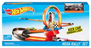 Hot Wheels Race N Rally Playset MEGA Rally Set